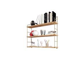 3'lü Duvar Rafı, Kitaplık