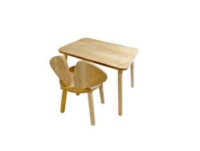 Mickey One Chair Set - Brown