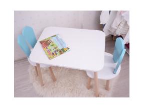 Bunny Two Chair Set - Baby Blue, White