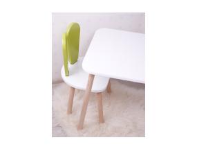 Bunny Two Chair Set - Pistachio Green, White
