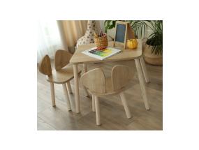 Mickey Two Chair Set - Brown