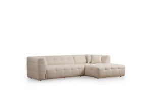 Cady 3 Seater Right - Beige