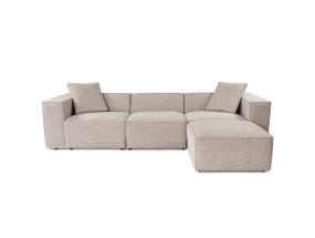 Lora (L1-O1-1R-POUFFE ) - Mocha