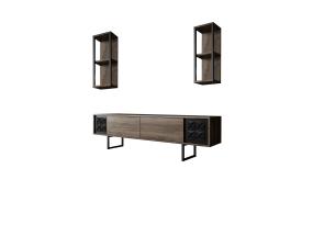 Black Line - Walnut, Black