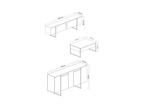 Luxe - Walnut, Black