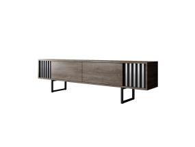 Chrome Line - Walnut, Black