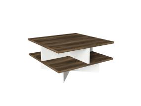 Hamton - Walnut, White