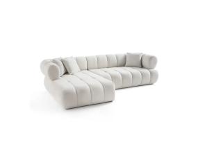 Diivan Petra Left - White