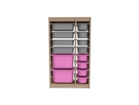 Montana Xs 2D4N8U - Sonomo, Grey, Pink