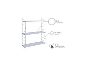 Armoni 3'lü - Shiny White