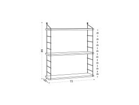Armoni 3'lü - Travertine