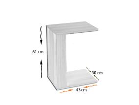 Pasific C - White, Black