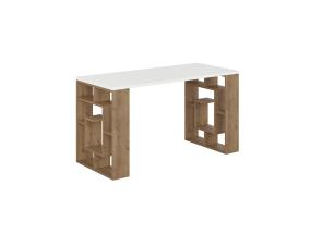 Maze - White, Dark Oak