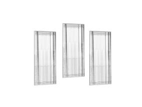 PeegelMööblikomplekt peeglid Mini Buhem - Transparent