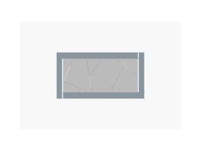 Peegel Pierre - Fume, White