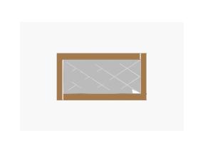 Peegel Pierre - Bronze, White v2