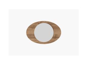 Peegel Obble - Walnut