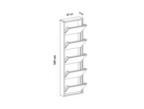 Locking 5 Piece Metal - White