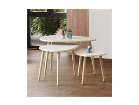 Kohvilaud Alvin - Travertine