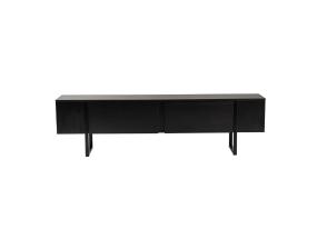 TV laud Serenity - Wood Black, Black