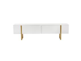 TV laud Serenity - White, Gold