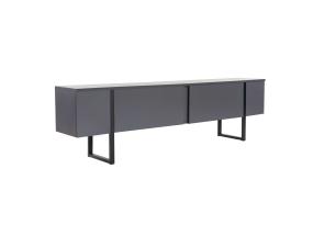 TV laud Serenity - Anthracite, Black