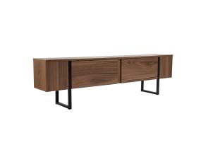TV laud Serenity - Venezia Walnut, Black