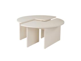 Kohvilaud Moira - Wood White