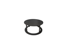 Kohvilaud Hole Round - Black