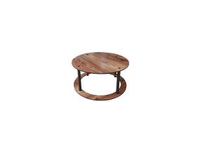 Kohvilaud Hole Round - Walnut
