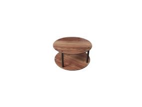 Kohvilaud Masivo Round - Walnut