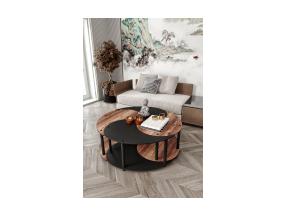 Kohvilaud Yi Yang4L 70 - Walnut, Black