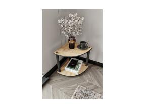 Laud Bookcase 2-Tiers Corner - Oak