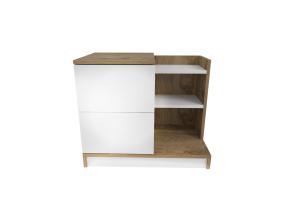 Rena - White, Walnut