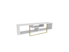 TV laud Asal 150 - White, Gold