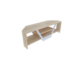 TV laud Sares - Oak, White