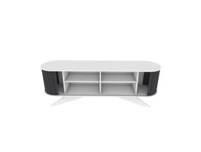 TV laud Stor - Anthracite, White