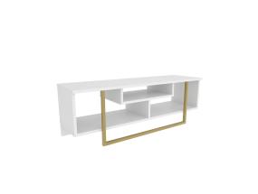 TV laud Asal 120 - Gold, White