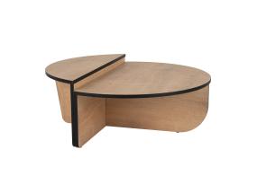 Kohvilaud Orion - Honey Oak, Black