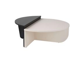 Kohvilaud Orion - Wood White, Wood Black