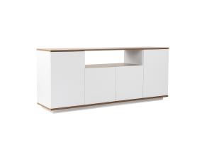 Arista - White, Walnut