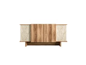 Diana - Travertine, Walnut