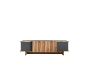TV laud Diana - Anthracite, Walnut