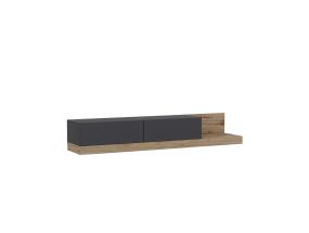 TV laud Majör - Anthracite, Walnut