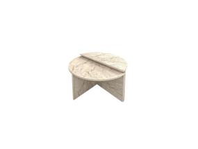 Kohvilaud Dolunay - Travertine