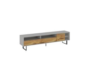 TV laud Luga - Grey, Oak