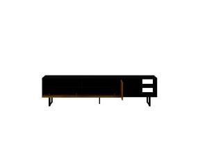 TV laud Luga - Black, Oak