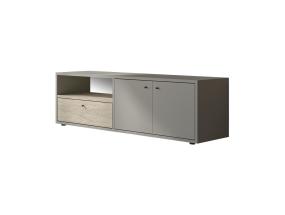 TV laud Pao - Grey, Travertine