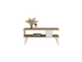 Kohvilaud Ayca - Sapphire, White