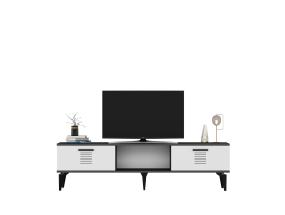 TV laud Asimo - Anthracite, White